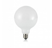 Лампочка Ideal Lux E27 08W GLOBO D125 BIANCO 3000K 101354