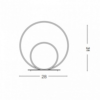 Настольная лампа Ideal Lux OZ TL BIANCO 269474 Настольная лампа Ideal Lux OZ TL BIANCO 269474
