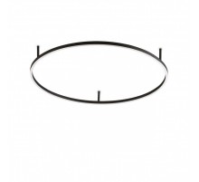 Люстра Ideal Lux ORACLE SLIM PL D090 ROUND BK 3000K 266022