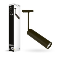 Трековий LED світильник Feron ML330 чорний GU10