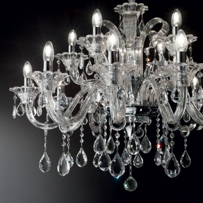 Люстра Ideal Lux COLOSSAL SP15 TRASPARENTE 114170