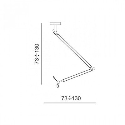 Підстава AZzardo ZYTA S LAMPBODY BLACK AZ1845