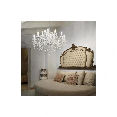 Люстра Ideal Lux NAPOLEON SP12 CROMO 167251 Люстра Ideal Lux NAPOLEON SP12 CROMO 167251