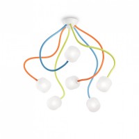 Люстра Ideal Lux OCTOPUS PL6 COLOR 174976