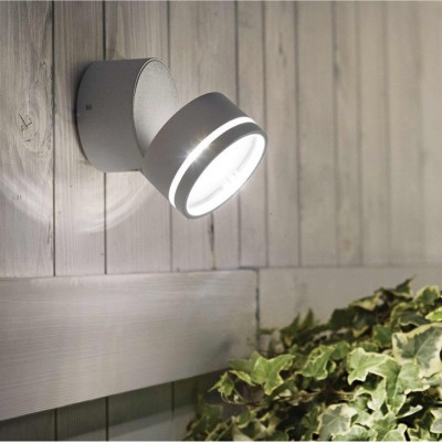 Бра Ideal Lux OMEGA AP ROUND ANTRACITE 4000K 285467