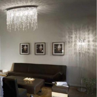 Люстра Ideal Lux RAIN PL3 TRASPARENTE 008370
