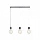 Підвісний світильник MarkSlojd Sweden SKY Pendant 3L Straight Black 106336