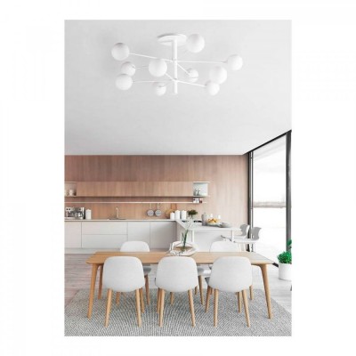 Люстра Ideal Lux COSMOPOLITAN PL10 BIANCO 285245 Люстра Ideal Lux COSMOPOLITAN PL10 BIANCO 285245