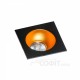 Точковий світильник AZzardo HUGO 1 DOWNLIGHT AZ1736 + AZ0824 Black/Gold