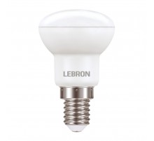Лампа светодиодная LED Lebron L-R50 6W E14 4100K 220V 510Lm 11-14-68
