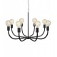Люстра MarkSlojd Sweden AMISTOSO Pendant 8L Black 108291