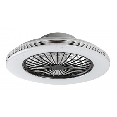 Стельова люстра з вентилятором Rabalux 71330 Dalfon 2 LED/48W/230V 3000-6500K + пульт Стельова люстра з вентилятором Rabalux 71330 Dalfon 2 LED/48W/230V 3000-6500K + пульт