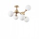 Люстра Ideal Lux NODI PL5 OTTONE SATINATO 241050