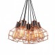 Подвесной светильник AZzardo CARRON 7 COPPER AZ2142