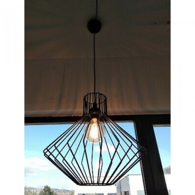 Подвесной светильник Ideal Lux AMPOLLA-4 SP1 NERO 167497 Подвесной светильник Ideal Lux AMPOLLA-4 SP1 NERO 167497