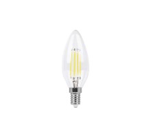 Світлодіодна лампа C37 Feron LB-158 6W E14 2700K Filament