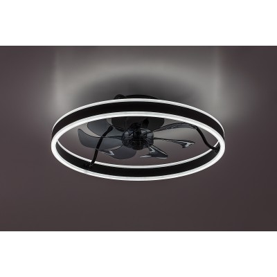 Стельова люстра з вентилятором Rabalux 71337 Fanfy LED/40W/230V 3000/4000/6000K Wi-Fi + пульт Стельова люстра з вентилятором Rabalux 71337 Fanfy LED/40W/230V 3000/4000/6000K Wi-Fi + пульт