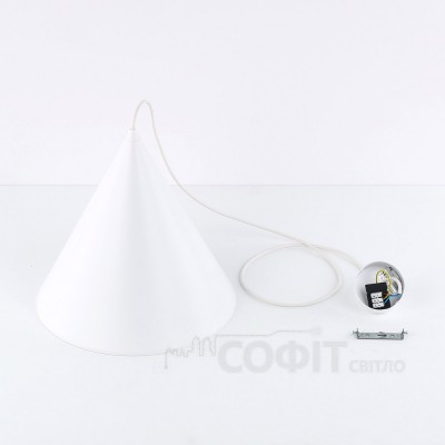 Підвісний світильник TK Lighting CONO WHITE L, 10009