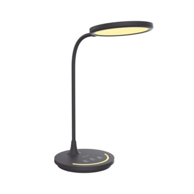 Настільна лампа MAXUS Desk Lamp 12W 3CCT BL, Чорна, 1-MDL-12W-BSmile Настільна лампа MAXUS Desk Lamp 12W 3CCT BL, Чорна, 1-MDL-12W-BSmile