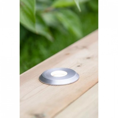 Вуличний світильник MarkSlojd Sweden GARDEN 24 Decklight 0,8W Aluminum 107716