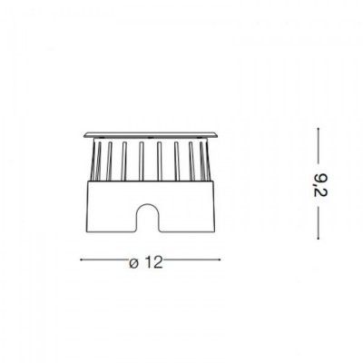 Точечный светильник Ideal Lux FLOOR PT D12 255668 Точечный светильник Ideal Lux FLOOR PT D12 255668