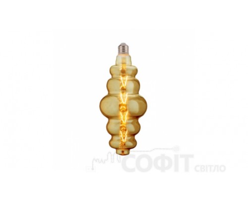 Лампа світлодіодна декоративна Horoz "ORIGAMI" 8W 2200K 220V E27 Filament Amber