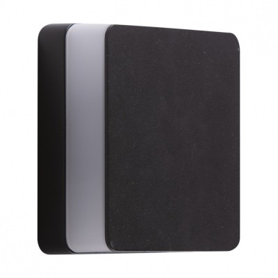 Вуличний світильник AZzardo ENOK SQUARE WALL 4000K BK AZ4462