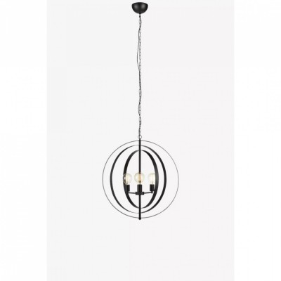 Люстра MarkSlojd Sweden ORBIT Pendant 3L Matt Black 107942