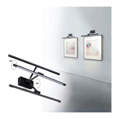 Бра AZzardo DAVINCI 90 MATT BLACK AZ4264