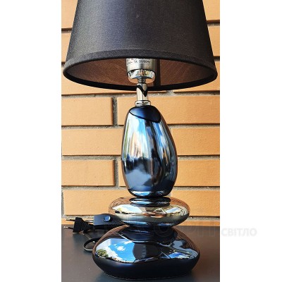Настольная лампа с абажуром Камни Niederau LT800