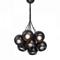 Підвісний світильник AZzardo GULIA 7 BLACK AZ0635