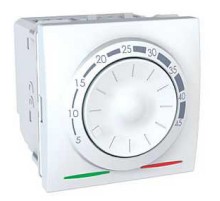 Термостат для тепл. підлоги 10A (+5.45 ° С) датч. 2М біл. Unica MGU3.503.18 Schneider Electric