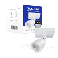 Спотовый светильник GLOBAL GSL-01S 4W 4100K белый (1-GSL-10441-SW)