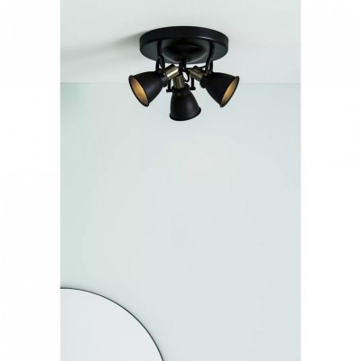 Спот MarkSlojd Sweden ALTON Ceiling 3L Black 107854