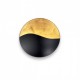 Бра Ideal Lux SUNRISE AP3 NERO E ORO 133270