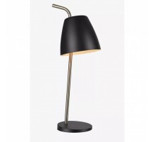 Настольная лампа MarkSlojd Sweden SPIN Table 1L Black/Steel 107730