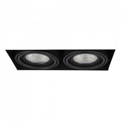 Точковий світильник AZzardo NOVA 2 GIPS BLACKBLACK AZ2935 Точковий світильник AZzardo NOVA 2 GIPS BLACKBLACK AZ2935