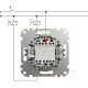 Одноклавишный кнопочный переключатель, без фиксации, черный, Sedna Design & Elements SDD114116, Schneider Electric