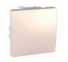 Кнопковий вимикач 1-клавішн. 2М слон. кістка Unica MGU3.206.25 Schneider Electric