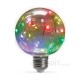 Лампа светодиодная декоративная G80 Feron LB-381 1W E27 RGB