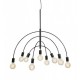 Люстра MarkSlojd Sweden LAVELLO Pendant 9L Black 108288