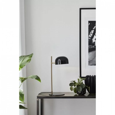 Настільна лампа MarkSlojd Sweden POSE Table 1L Black/Brushed Brass 107938