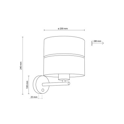 Бра TK Lighting NICOL, 6539