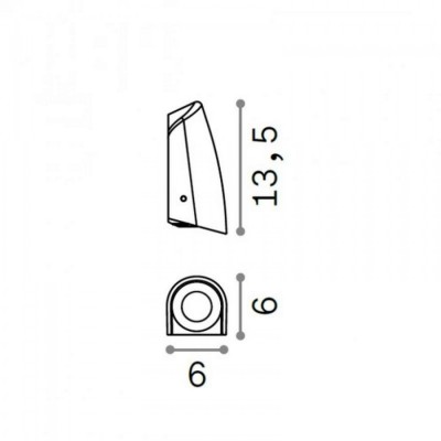 Бра Ideal Lux Angus ap 270074 Бра Ideal Lux Angus ap 270074