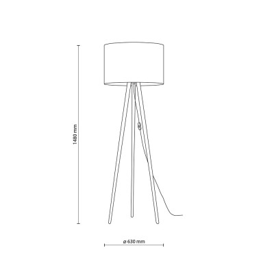 Торшер TK Lighting TOKYO, 5286