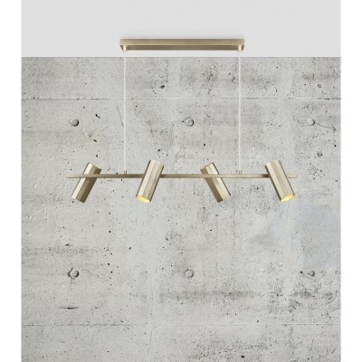 Підвісний світильник Nordlux Alanis | 4-Pendant | Brass 2213423035 Підвісний світильник Nordlux Alanis | 4-Pendant | Brass 2213423035