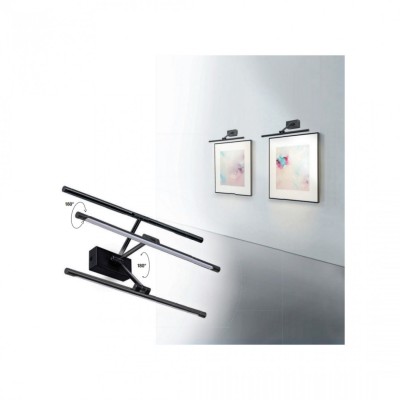Бра AZzardo DAVINCI 48 MATT BLACK AZ4262