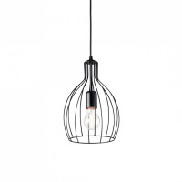 Подвесной светильник Ideal Lux AMPOLLA-2 SP1 NERO 148151