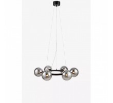Люстра MarkSlojd Sweden CIRCLE Pendant 6L Black/Smoke 108051