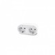 Розумна розетка AZzardo PLUG INSIDE 16A DOUBLE AZ3476